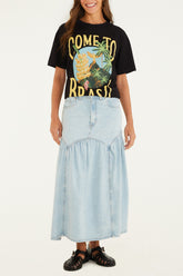 BLUSA T-SHIRT MEDIA BANANARA 344257 FARM RIO